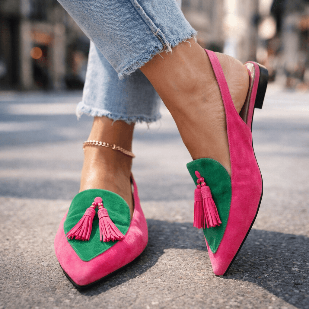 Lorena – Elegante Sandalen mit Quastenträgern für mühelosen Stil