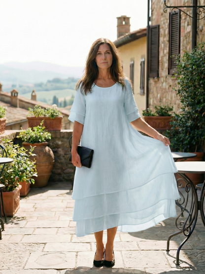 Belen | Weiches Lagenkleid
