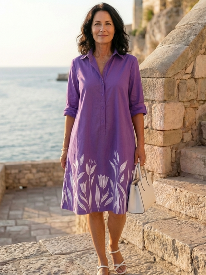 Galatea | Abendlicher Garten-Spaziergang-Kleid