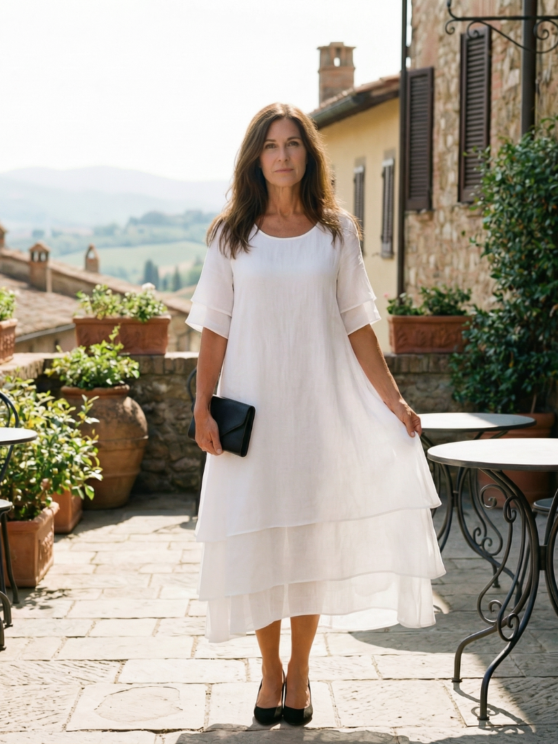 Belen | Weiches Lagenkleid