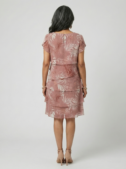 Aria | Soft Motif Knie-langes Kleid