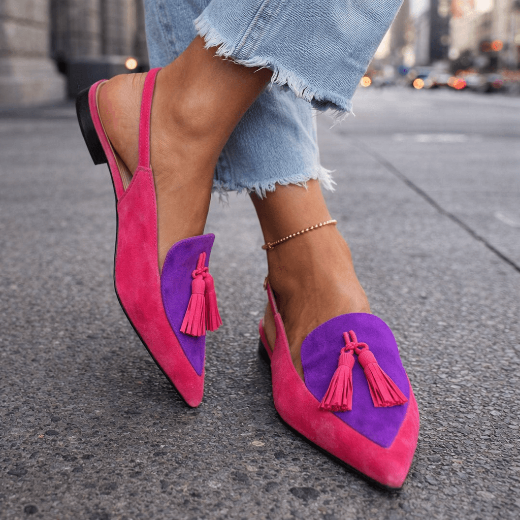 Lorena – Elegante Sandalen mit Quastenträgern für mühelosen Stil