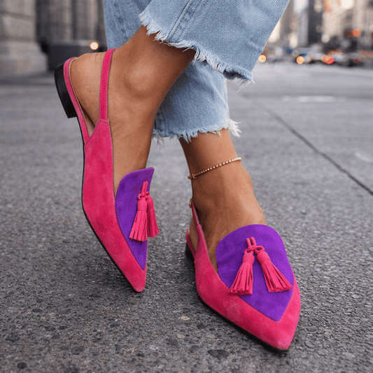 Lorena – Elegante Sandalen mit Quastenträgern für mühelosen Stil