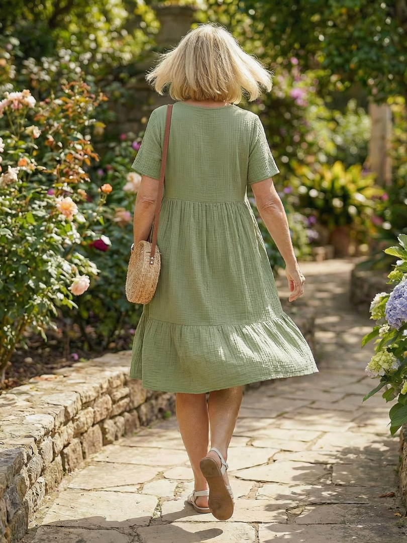 Delphinia | Woven Ease Kleid