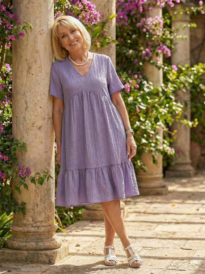 Delphinia | Woven Ease Kleid